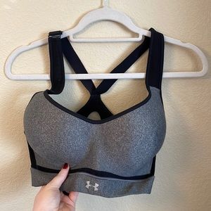 Under Armour Fitted Sports Bra w/ Underwire - 34DD